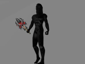 Kwaadaardige toverstaf 3D Model