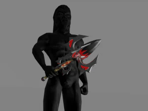 Kwaadaardige toverstaf 3D Model