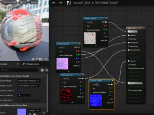 Kwaadaardige toverstaf 3D Model