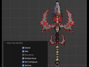 Evilish wand Modelo 3D