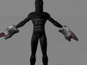 Evilish Fist Weapon fighti glove 3D Model