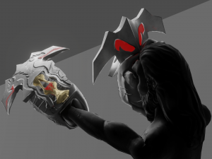 Evilish Fist Weapon fighti glove 3D Model