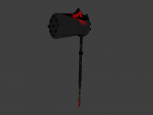 Evilish Mace 3D Model