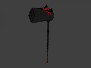Evilish Mace 3D Model