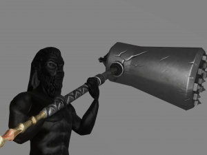 Evilish Mace 3D Model