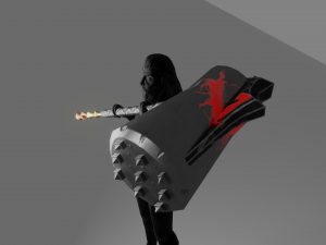 Evilish Mace 3D Model