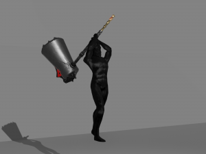 Evilish Mace 3D Model