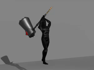 Evilish Mace 3D Model