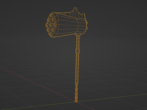 Evilish Mace 3D Model