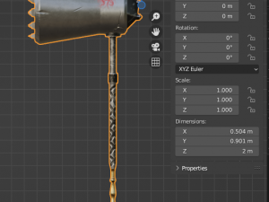 Evilish Mace 3D Model