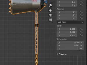 Evilish Mace 3D Model
