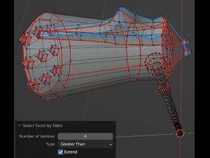 Evilish Mace 3D Model