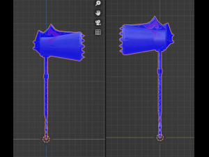 Evilish Mace 3D Model