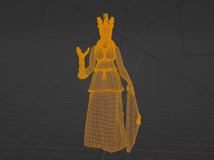 Athenas statue 3D Модель