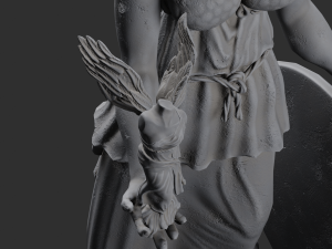 Athenas statue 3D Модель