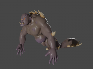 Thraxor the Venomous Brute Model 3D