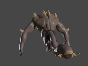 Thraxor the Venomous Brute 3D Model