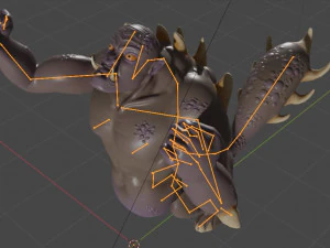 Thraxor the Venomous Brute 3D Model