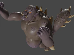 Thraxor the Venomous Brute 3D Model