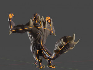 Thraxor the Venomous Brute Model 3D
