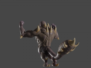Thraxor the Venomous Brute Model 3D