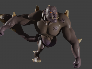 Thraxor the Venomous Brute Model 3D