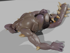 Thraxor the Venomous Brute Model 3D