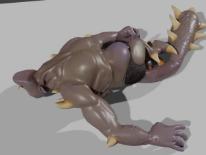 Thraxor the Venomous Brute 3D Model