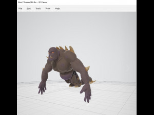 Thraxor the Venomous Brute Model 3D
