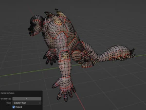 Thraxor the Venomous Brute 3D Model