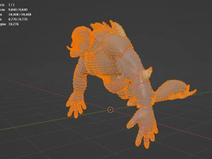 Thraxor the Venomous Brute 3D Model