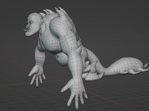 Thraxor the Venomous Brute Model 3D