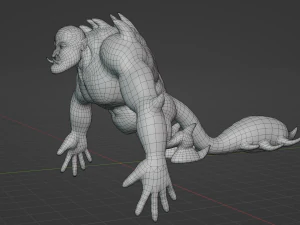 Thraxor the Venomous Brute 3D Model