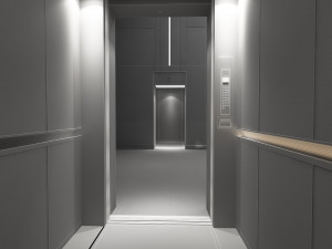 Modern elevator room Model 3D