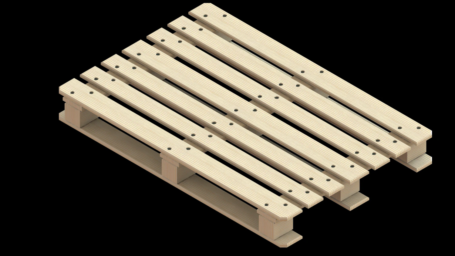 CHEMICAL PALLETS CP2 3D 800x1200 3D Model .c4d .max .obj .3ds .fbx .stl .blend 