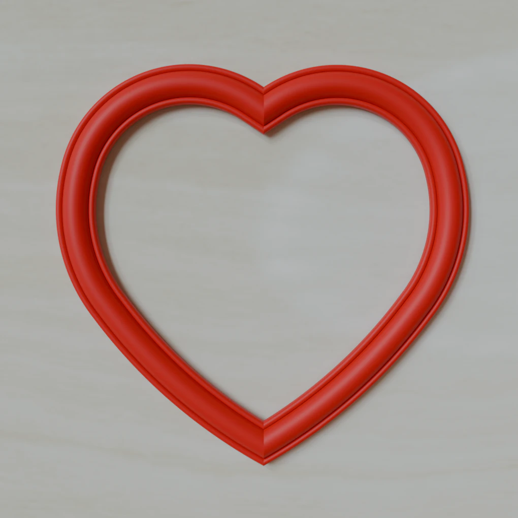 Carved mirror frame 3D Model .c4d .max .obj .3ds .fbx .stl .blend 