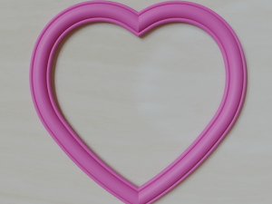 Carved mirror frame Model 3D