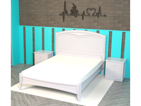 Bed Relief Model Design for CNC Router 3D Model