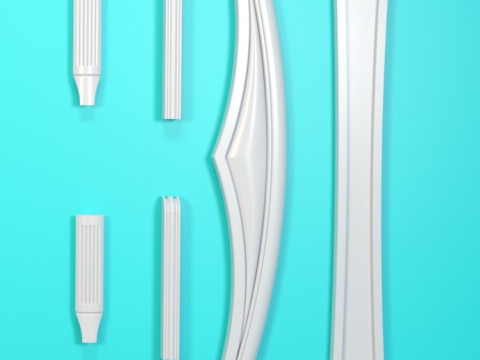 Bed Relief Model Design for CNC Router 3D Model