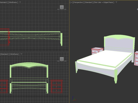 Bed Relief Model Design for CNC Router 3D Model