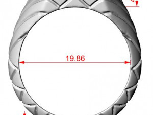 Ring of the Horse 3D print model 13 3D मॉडल