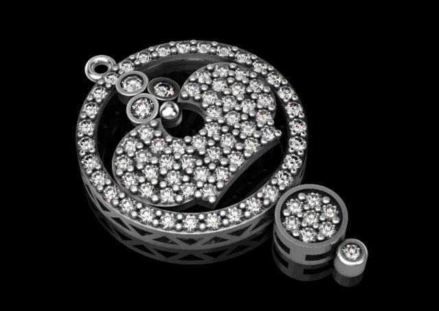 Suspension crown 18 Modelo 3D .c4d .max .obj .3ds .fbx .stl .blend 