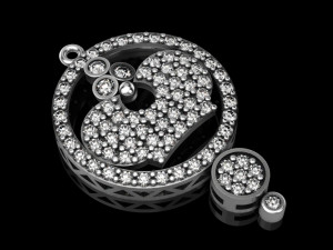 Suspension crown 18 3D Model