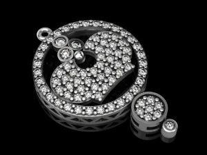 Suspension crown 18 3D Model