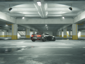 Parking Theme Environment 3D Модель