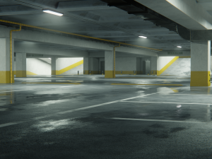 Parking Theme Environment 3D Модель