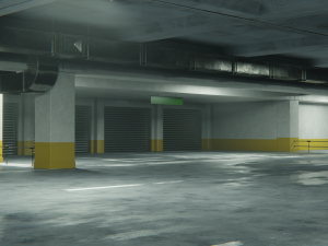 Parking Theme Environment 3D Модель