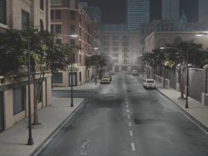 Старе місто вул. Активи 3D Модель