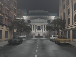 Old city street Assets Model 3D