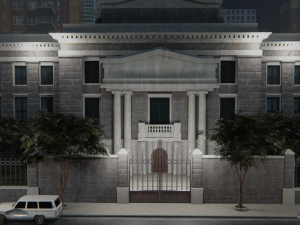 Old city street Assets Model 3D
